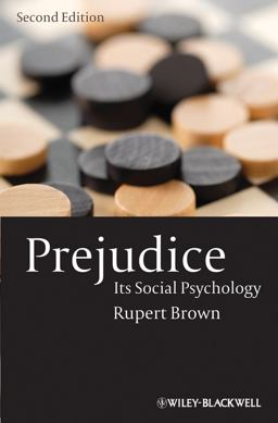 Prejudice Its Social Psychology 2nd 9781405113076 Front Cover
