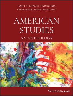 American Studies An Anthology  9781405113526 Front Cover