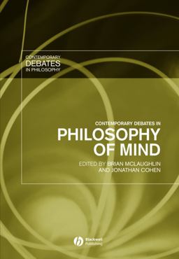 Contemporary Debates in Philosophy of Mind  9781405117616 Front Cover