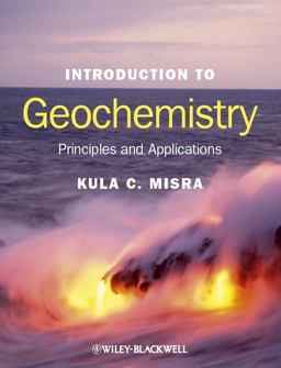 Introduction to Geochemistry Principles and Applications  9781405121422 Front Cover