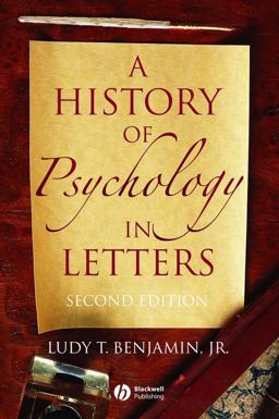 A History of Psychology in Letters