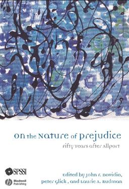 On the Nature of Prejudice Fifty Years after Allport  9781405127516 Front Cover