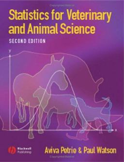 Statistics for Veterinary and Animal Science 2nd 9781405127813 Front Cover