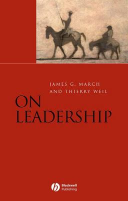 On Leadership  9781405132473 Front Cover