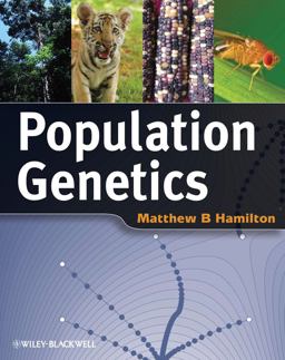 Population Genetics  9781405132770 Front Cover