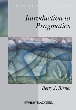 Introduction to Pragmatics  9781405175838 Front Cover