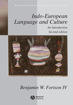 Indo-European Language and Culture An Introduction 2nd 9781405188968 Front Cover