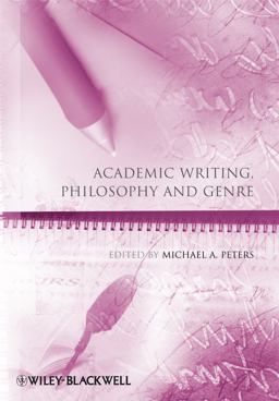 Academic Writing, Philosophy and Genre Academic Writing, Philosophy and Genre