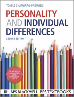 Personality and Individual Differences 2nd 9781405199278 Front Cover