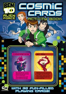 Ben 10 Alien Force Cosmic Cards Activity Book  9781405251204 Front Cover