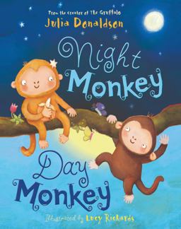Night Monkey, Day Monkey  9781405283342 Front Cover