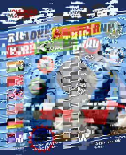 Thomas and Friends: Trains Around the World Sticker Activity Book  9781405288934 Front Cover