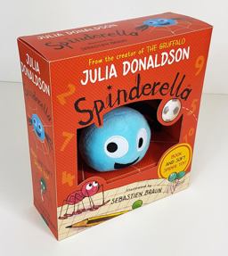 Spinderella Book and Plush Set  9781405291569 Front Cover