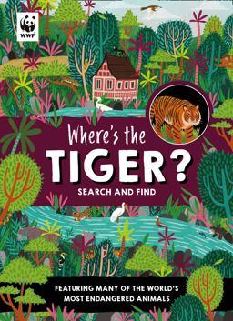 Where's the Tiger Search and Find Book 2021 9781405299886 Front Cover