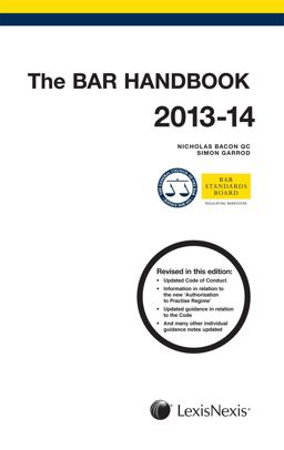 The Bar Handbook, 2013-2014