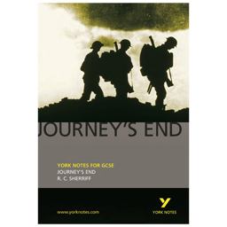 Journey's End: York Notes for GCSE - Everything You Need to Study and Prepare for the 2025 and 2026 Exams  9781405835626 Front Cover