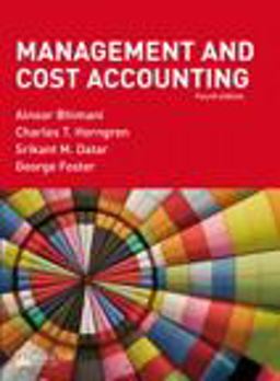 Management and Cost Accounting/Management and Cost Accounting Professional Questions
