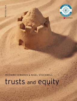 Equity and Trusts  9781405899017 Front Cover