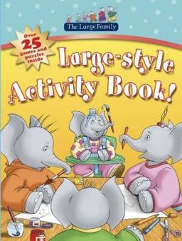 Large Style Activity Book!