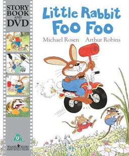 Little Rabbit Foo Foo Story Book and DVD