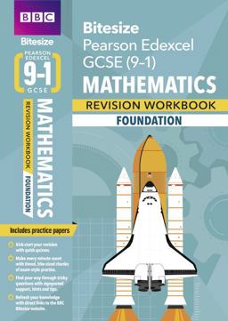 BBC Bitesize Edexcel GCSE (9-1) Maths Foundation Revision Workbook - 2023 and 2024 Exams
