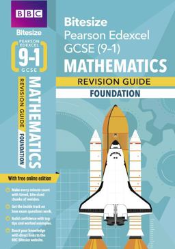 BBC Bitesize Edexcel GCSE (9-1) Maths Foundation Revision Guide Inc Online Edition - 2023 and 2024 Exams