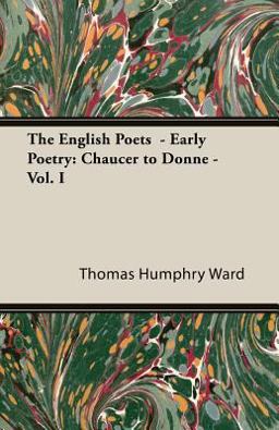 The English Poets - Early Poetry
