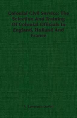 Colonial Civil Service