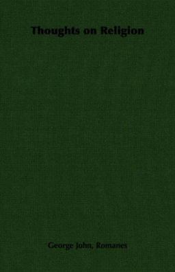 Thoughts on Religion Thoughts on Religion