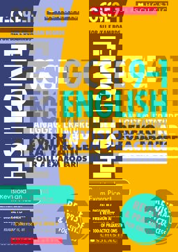 English Language and Literature Revision and Exam Practice Book for All Boards