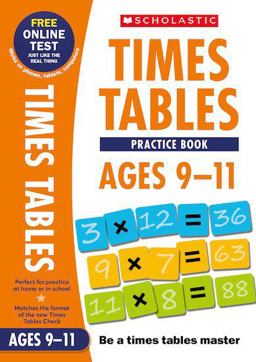 Time Tables Practice Book