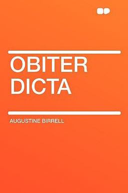 Obiter Dict