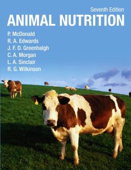 Animal Nutrition 7th 9781408204238 Front Cover