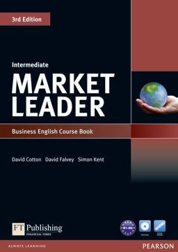 Market Leader 3 Intermediate Coursebook with Self-Study CD-ROM and Audio CD 3rd 9781408236956 Front Cover
