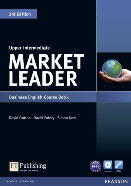 Market Leader 4 Upper-Intermediate Coursebook with DVD 3rd 9781408237090 Front Cover