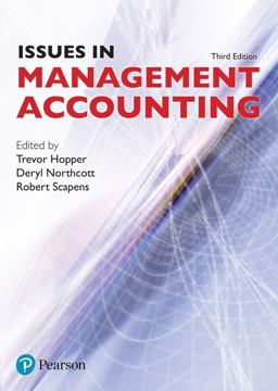 Issues in Management Accounting e Book