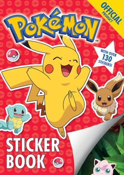 Official Pokemon Sticker Book With over 130 Stickers  9781408349977 Front Cover