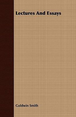 Lectures and Essays