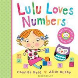 Lulu Loves Numbers  9781408849576 Front Cover