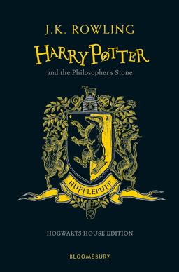 Harry Potter and the Philosopher's Stone: Hufflepuff Edition; Black and Yellow  9781408883808 Front Cover