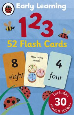 Early Learning 123 52 Flash Cards
