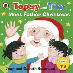 Topsy and Tim: Meet Father Christmas  9781409311591 Front Cover