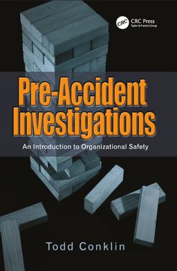 Pre-Accident Investigations An Introduction to Organizational Safety  9781409447825 Front Cover