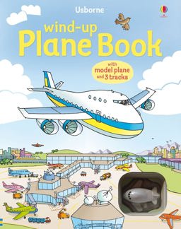 Usborne Wind-Up Books/Wind-up Plane Book  9781409504504 Front Cover