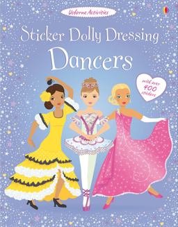 Sticker Dolly Dressing Dancers