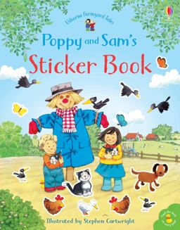 Poppy and Sam's Sticker Book  9781409524489 Front Cover