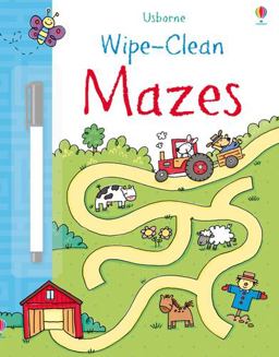 Wipe-Clean Mazes  9781409524724 Front Cover