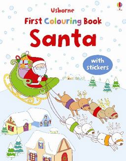 Santa (First Colouring Book)