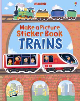 Trains (Make a Picture Sticker Book)