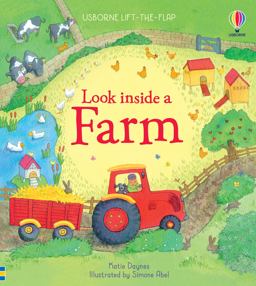 Look Inside a Farm  9781409566182 Front Cover